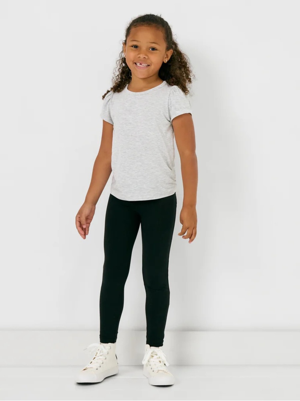Little Sleepies Black Leggings, Size 18-24 Months